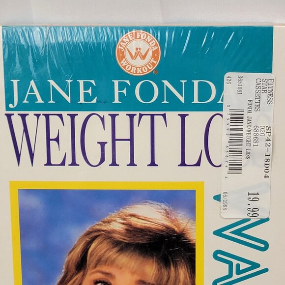 Jane Fonda Weight Loss Walkout Workout Program New Sealed Cassette Tapes Vintage - Picture 5 of 12